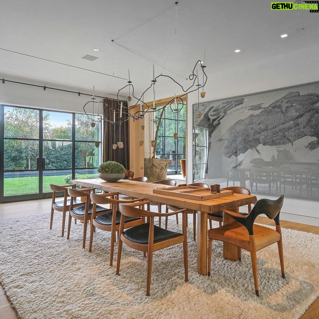Mary Fitzgerald Instagram - Just Listed - 1375 N. Doheny Dr. - $28,500,000 5 Beds / 9 Baths / 10,613 Sq. Ft. / 17,438 Lot Size Recently gracing the prestigious cover of Architectural Digest, this estate stands as an embodiment of timeless sophistication, meticulously curated from materials all over the world to create one of the most special homes in all of Los Angeles. Discreetly concealed beyond a privately gated driveway, an oversized motor court is laid with 200+ year-old reclaimed cobblestone from the historic streets of Boston. Experience the epitome of refined living with an open floor plan, double-height ceilings, and palatial steel-framed Crittal sliding glass doors which seamlessly unite the interior/outdoor spaces including a serene pool, covered patio, and verdant lawn. The sensuous chef’s kitchen is an epicurean haven boasting custom bronze-patinated cabinets, top-of-the-line appliances including floating burners by Pitt, and 20 slabs of book-matched Calacatta marble bearing an Rorschach-like allure. The owner’s suite bath, inspired by Jean Michel Frank - a French art deco architect known for his soft, undulating lines - stands as the quintessence of unparalleled elegance and decadence; every square inch has been cocooned in 40 slabs of Calacatta Breccia Capraia, (an impossibly rare marble from Italy that was used throughout Italian churches for hundreds of years) including the steam shower’s built-in chaise lounge to the monolithic tub hewn from a single block of stone, all paired with opulent Waterworks fixtures. Bespoke amenities include an office wrapped in an envelope of reclaimed French Oak, a state-of-the-art theater, wine cellar, gym, recreation room, private library, unrivaled security, and audio/visual integration. Unquestionably the most impressively crafted and composed property available, tailored for the most discerning buyer desiring perfection. Listed by @themarybonnet @jasonoppenheim