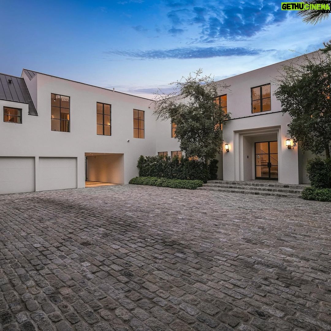 Mary Fitzgerald Instagram - Just Listed - 1375 N. Doheny Dr. - $28,500,000 5 Beds / 9 Baths / 10,613 Sq. Ft. / 17,438 Lot Size Recently gracing the prestigious cover of Architectural Digest, this estate stands as an embodiment of timeless sophistication, meticulously curated from materials all over the world to create one of the most special homes in all of Los Angeles. Discreetly concealed beyond a privately gated driveway, an oversized motor court is laid with 200+ year-old reclaimed cobblestone from the historic streets of Boston. Experience the epitome of refined living with an open floor plan, double-height ceilings, and palatial steel-framed Crittal sliding glass doors which seamlessly unite the interior/outdoor spaces including a serene pool, covered patio, and verdant lawn. The sensuous chef’s kitchen is an epicurean haven boasting custom bronze-patinated cabinets, top-of-the-line appliances including floating burners by Pitt, and 20 slabs of book-matched Calacatta marble bearing an Rorschach-like allure. The owner’s suite bath, inspired by Jean Michel Frank - a French art deco architect known for his soft, undulating lines - stands as the quintessence of unparalleled elegance and decadence; every square inch has been cocooned in 40 slabs of Calacatta Breccia Capraia, (an impossibly rare marble from Italy that was used throughout Italian churches for hundreds of years) including the steam shower’s built-in chaise lounge to the monolithic tub hewn from a single block of stone, all paired with opulent Waterworks fixtures. Bespoke amenities include an office wrapped in an envelope of reclaimed French Oak, a state-of-the-art theater, wine cellar, gym, recreation room, private library, unrivaled security, and audio/visual integration. Unquestionably the most impressively crafted and composed property available, tailored for the most discerning buyer desiring perfection. Listed by @themarybonnet @jasonoppenheim