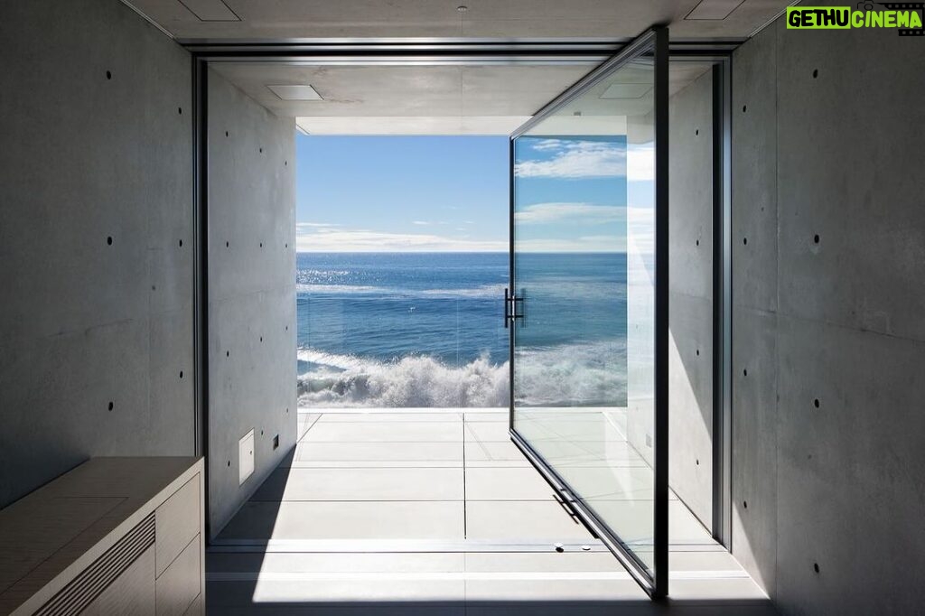 Mary Fitzgerald Instagram - 🏠 🌊 Coming Soon in Malibu - 24844 Malibu Rd. - $53,000,000 An architectural tour de force and only one of the few private homes in the United States designed by the renowned Pritzker Prize-winning Japanese architect, Tadao Ando. Best known for his minimalist structures and his assured use of reinforced concrete, Ando’s trademark design of “smooth-as-silk” concrete is wholly present in the structure and surface of the home. Constructed of approximately 1,200 tons of concrete, 200 tons of steel reinforcement, and 12 massive pylons driven more than 60 feet into the sand with AD100 architecture firm Marmol Radziner acting as executive architect and general contractor, the structure is an everlasting beacon of permanence on California’s coastline. Natural light is used creatively throughout the space, another signature of Ando, to manipulate a warm feeling throughout the building and harmonize with its natural surroundings. The home spans +/- 4,000 sq. ft. of interior space and approximately 1,500 sq. ft. of outdoor decks with ocean views from every room. Currently all interior finishes have been removed from the property, and work is needed to either restore or reimagine the interiors. Thoughtfully located on the prestigious and quiet Malibu Road, with easy access and close proximity to the finest restaurants, shopping, and entertainment in all of Malibu. An exceedingly rare architectural achievement that should be seen as a masterful work of art, rather than just a residence. Listing Agent: @jasonoppenheim @theoppenheimgroup