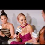 Mary Fitzgerald Instagram - Little Mary would be so proud 💕 About last night…. There’s something about having a mic in my hand. I feel immediately empowered and have the fire to empower others. Glam: @makeup__rozi Hair: @zara.m.hairstylist @studio_kay @variety 💕
