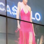 Mary Fitzgerald Instagram – About last night 💕🔥 
My first runway in #lafashionweek #2023 
Designer: @coral_castillo 
Hair: @sarahpotempa @thebeachwaver 
Makeup: @j_artistry__ 
Sharing all the details on this stunning look soon 🌷 
 
#sellingsunset #netflix #marybonnet
