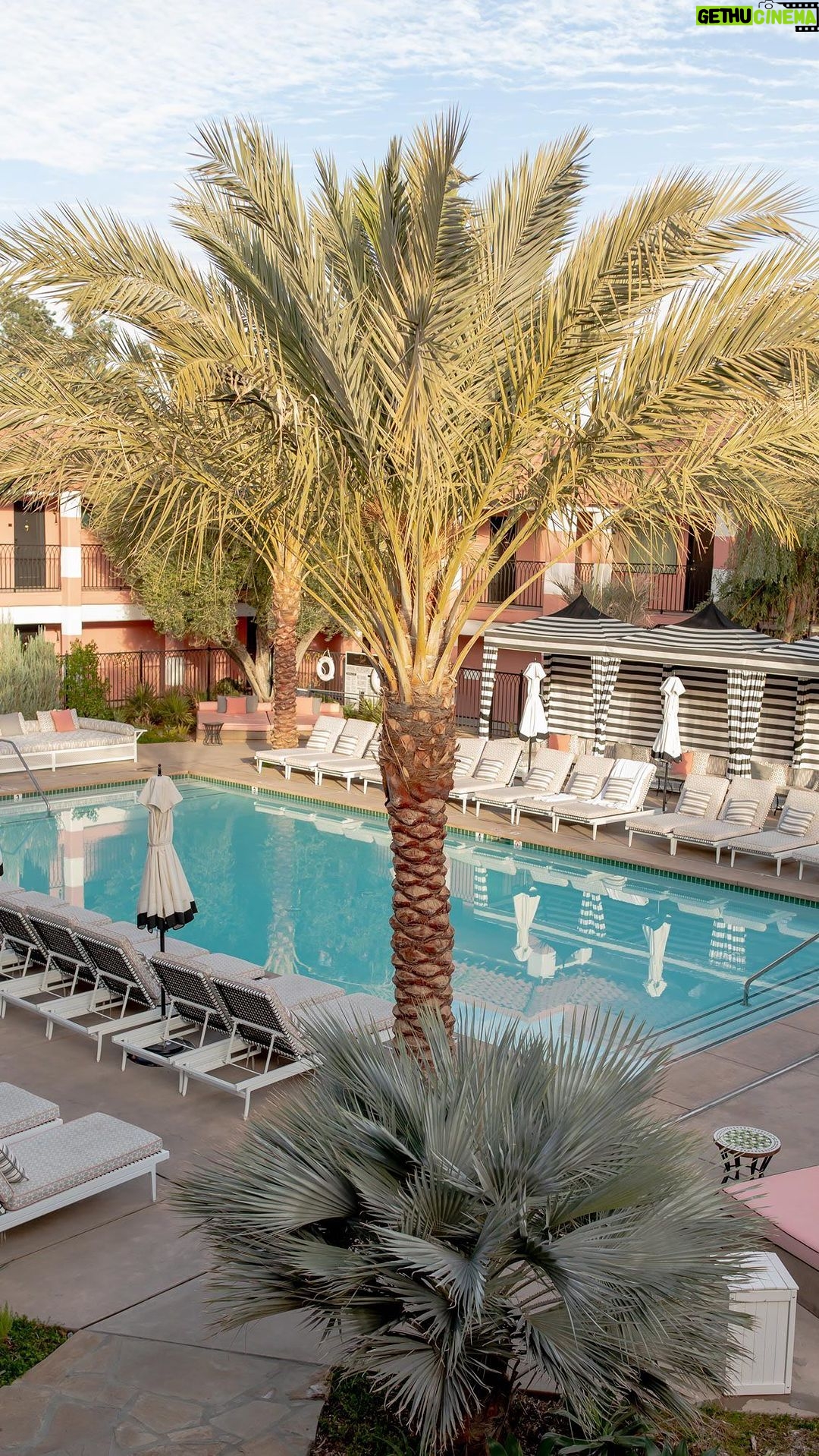Mary Fitzgerald Instagram - Thanks for hosting our little girls night desert getaway @sandshotelspa !! Dinner at the Pink Cabana followed by cozy pjs, late night giggles and spicy margs in our rooms, to an early morning glam session courtesy of @annettamcbain before @themarybonnet and I drove out to Joshua Tree to spend the next 36 hours completely off the grid with a few other special guests…more coming soon! Dress: @nissa_official Boots: @nakedwolfe Jewelry: @shopbizouxx @gemmaazzurrojewelry Handbag: @hammittla Tan: @barenakedtan Sands Hotel & Spa