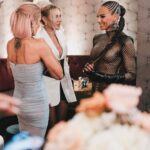 Mary Fitzgerald Instagram - Celebrating my Best Friend. The most deserving women of all of the most amazing things this life has to offer. Happy Birthday Beautiful @amanzasmith you stole that room 🖤🤍 Glam: @chrisartease Romain’s Suit: @sebastiancruzcouture