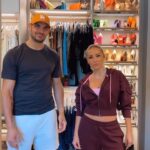 Mary Fitzgerald Instagram - Date nights are our favorite…. Especially the ones on the couch with the dogs 🤍🤍🤍 🩷Hoodie, Sweats & Sports Bra: @stori #funnyreels #couplegoals #grwm #datenight