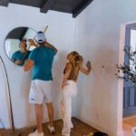 Mary Fitzgerald Instagram - A typical day in our household 🏠❤️ Forget being a passenger princess, I want to be a home Reno princess and the perks are I get to smack the hot contractors butt 😍 #homerenovations #couplegoals