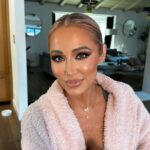 Mary Fitzgerald Instagram - Swipe to see @sellingsunsetnetflix’s new glam assistant 🐕 Another amazing day on set w/ our beautiful angel @themarybonnet and her sweet fur babies 🤍 thank you for having me Mary! Love you! Hair + Makeup by Me Assisted my my sweet @lvmuabella + Thor 🐶 #sellingsunset #netflix #lamakeupartist #lasvegasmakeupartist