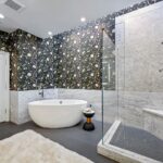 Mary Fitzgerald Instagram - JUST LISTED IN BRENTWOOD A TIMELESS, REMODELED RESIDENCE WITH PANORAMIC CANYON VIEWS AND SECURITY PATROL😊 🏠2305 CANYONBACK RD. - $3,490,000 Nestled amidst a beautiful canyon landscape, this contemporary residence spans an impressive 4.488 square feet and exudes timeless elegance Offering community 24-hour security patrol, this home ensures both serenity and safety in equal measure. The remodeled interior embraces a warm traditional aesthetic, creating an inviting atmosphere throughout. The grandeur of the living room is accentuated by its soaring 12-foot ceilings and expansive scale, providing an ideal backdrop for showcasing artwork. A gourmet chef's kitchen awaits adorned with top-of-the-line Wolf appliances. Entertaining quests is a joy in the generously-sized dining room, with separate breaktast area also ottering a more casual setting for daily meals Ascend the gracious circular stairwell to discover the primary suite, where panoramic vistas embrace the tranquil ambiance. Indulge in the spa-like bath replete with enormous slabs of white marble, and revel in the abundance of space within the walk-in closet. The upper level continues to impress with two additional en-suite bedrooms, each boasting high ceilings, beautitully updated bathrooms, and private balconies. Escape to the private and peaceful backyard with a built-in BBQ and grassy yard. Private attached 2-car garage. Communitv amenities include pool, tennis courts, and security patrol. 🛌 BEDS: 4 📏 SO. FT.: 4.488 💰 $3.490.000 🛁 BATHS: 4 🚘 PARKING: 2 CAR Listing Agents: @kanelk_k @jasonoppenheim