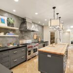 Mary Fitzgerald Instagram - JUST LISTED IN BRENTWOOD A TIMELESS, REMODELED RESIDENCE WITH PANORAMIC CANYON VIEWS AND SECURITY PATROL😊 🏠2305 CANYONBACK RD. - $3,490,000 Nestled amidst a beautiful canyon landscape, this contemporary residence spans an impressive 4.488 square feet and exudes timeless elegance Offering community 24-hour security patrol, this home ensures both serenity and safety in equal measure. The remodeled interior embraces a warm traditional aesthetic, creating an inviting atmosphere throughout. The grandeur of the living room is accentuated by its soaring 12-foot ceilings and expansive scale, providing an ideal backdrop for showcasing artwork. A gourmet chef's kitchen awaits adorned with top-of-the-line Wolf appliances. Entertaining quests is a joy in the generously-sized dining room, with separate breaktast area also ottering a more casual setting for daily meals Ascend the gracious circular stairwell to discover the primary suite, where panoramic vistas embrace the tranquil ambiance. Indulge in the spa-like bath replete with enormous slabs of white marble, and revel in the abundance of space within the walk-in closet. The upper level continues to impress with two additional en-suite bedrooms, each boasting high ceilings, beautitully updated bathrooms, and private balconies. Escape to the private and peaceful backyard with a built-in BBQ and grassy yard. Private attached 2-car garage. Communitv amenities include pool, tennis courts, and security patrol. 🛌 BEDS: 4 📏 SO. FT.: 4.488 💰 $3.490.000 🛁 BATHS: 4 🚘 PARKING: 2 CAR Listing Agents: @kanelk_k @jasonoppenheim
