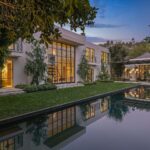 Mary Fitzgerald Instagram – Just Listed – 1375 N. Doheny Dr. – $28,500,000
5 Beds / 9 Baths / 10,613 Sq. Ft. / 17,438 Lot Size
Recently gracing the prestigious cover of Architectural Digest, this estate stands as an embodiment of timeless sophistication, meticulously curated from materials all over the world to create one of the most special homes in all of Los Angeles. Discreetly concealed beyond a privately gated driveway, an oversized motor court is laid with 200+ year-old reclaimed cobblestone from the historic streets of Boston. Experience the epitome of refined living with an open floor plan, double-height ceilings, and palatial steel-framed Crittal sliding glass doors which seamlessly unite the interior/outdoor spaces including a serene pool, covered patio, and verdant lawn. The sensuous chefβs kitchen is an epicurean haven boasting custom bronze-patinated cabinets, top-of-the-line appliances including floating burners by Pitt, and 20 slabs of book-matched Calacatta marble bearing an Rorschach-like allure. The ownerβs suite bath, inspired by Jean Michel Frank – a French art deco architect known for his soft, undulating lines – stands as the quintessence of unparalleled elegance and decadence; every square inch has been cocooned in 40 slabs of Calacatta Breccia Capraia, (an impossibly rare marble from Italy that was used throughout Italian churches for hundreds of years) including the steam showerβs built-in chaise lounge to the monolithic tub hewn from a single block of stone, all paired with opulent Waterworks fixtures. Bespoke amenities include an office wrapped in an envelope of reclaimed French Oak, a state-of-the-art theater, wine cellar, gym, recreation room, private library, unrivaled security, and audio/visual integration. Unquestionably the most impressively crafted and composed property available, tailored for the most discerning buyer desiring perfection.
Listed by
@themarybonnet @jasonoppenheim