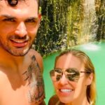 Mary Fitzgerald Instagram - Feeling blessed!!! 🤩😍🤣 • • • #tulum #vacation #couplegoals #beach #mexico #getaway #cenote #reelsinstagram #sellingsunset