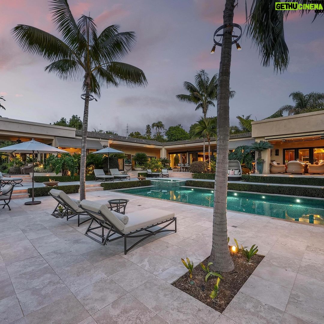 Mary Fitzgerald Instagram - Just Listed in Carlsbad - 7229 Almaden Ln. - $5,995,000 6 Beds / 7 Baths / 6,226 Sq. Ft. / 24,829 Lot Size As you enter this grand estate beyond a long, private driveway, you are enveloped in unparalleled luxury within the residence, gracefully situated along the 14th fairway of the La Costa Golf Course, recently revitalized by acclaimed golf-course architect Gil Hanse. After crossing a bridge above a beautiful koi pond leading to a grand doorway, a tranquil ambiance envelops you, marked by a magnificent water wall that establishes Feng Shui harmony. This residence, which boasts panoramic views of the esteemed golf course, seamlessly integrates indoor and outdoor living, with each room effortlessly connecting to the expansive yard. The gourmet kitchen is a culinary sanctuary equipped with state-of-the-art Gaggenau appliances. Enjoy dynamic gatherings in the Teppanyaki room, featuring a professional cooktop and custom copper hood that transforms into a poker table and cigar lounge. A smart home system allows for effortless control of lighting, sound, and a nine-foot drop-down theater screen in the living room. Additional features include an outdoor humidor, wine bar, wood-fired pizza oven, and a fully lit outdoor bar with heated countertops. Entertainment reaches new heights with a private putting green and a newly tiled pool/spa accompanied by a water wall featuring a fire element. The outdoor area extends to a covered full catering Viking kitchen equipped with a large BBQ, smoker oven, refrigerator, dishwasher, and warming drawers. For golf enthusiasts, the property offers private automatic gates for golf cart access directly onto the green, providing a rare and exclusive experience. Ample parking for 10+ cars on a long driveway and additional three car garage. Listed By: Jason Oppenheim - DRE#: 01983697 Diana Harton - DRE#: 02021702 Mary Bonnet - DRE#: 01800489 Matthew Peters - DRE#: 01901784