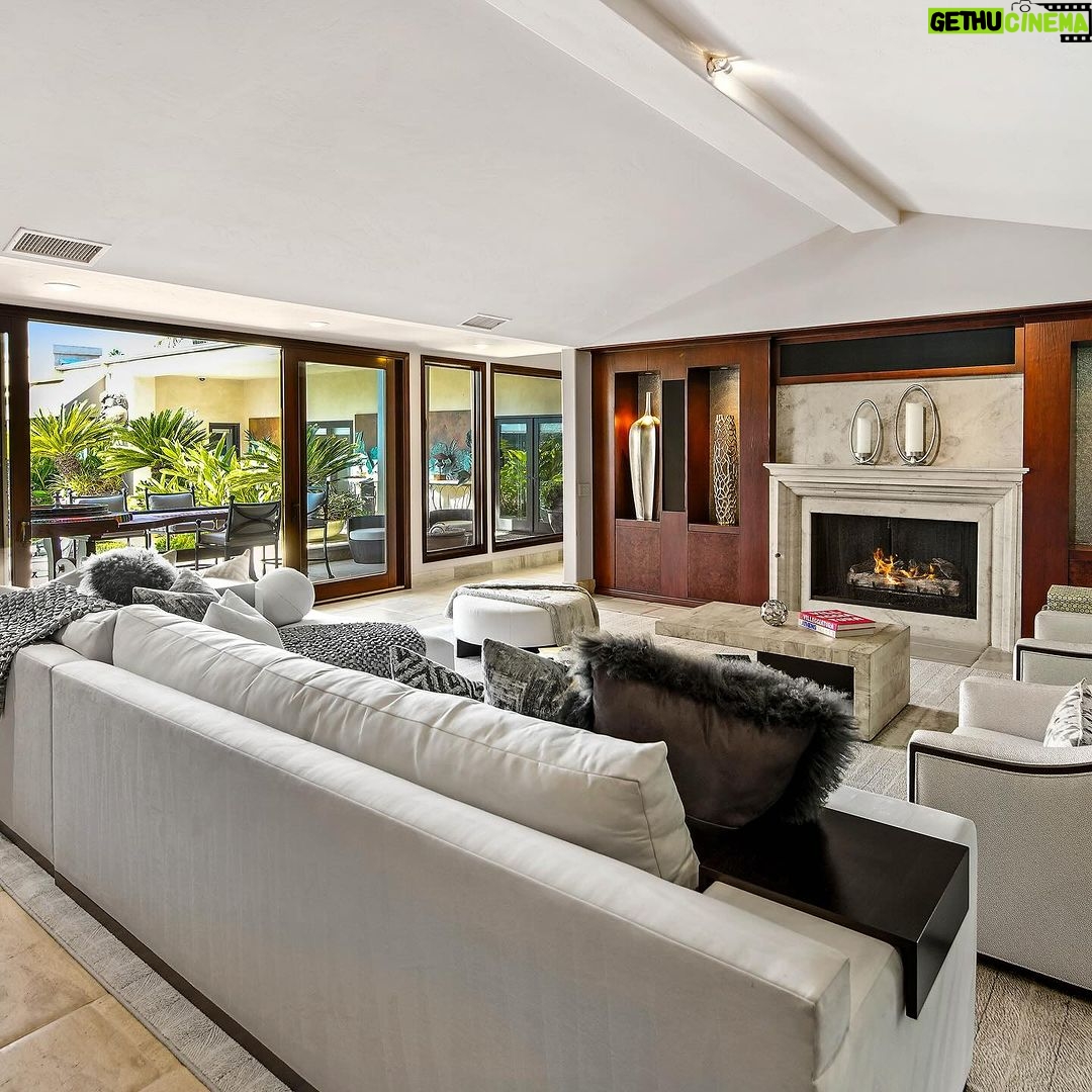 Mary Fitzgerald Instagram - Just Listed in Carlsbad - 7229 Almaden Ln. - $5,995,000 6 Beds / 7 Baths / 6,226 Sq. Ft. / 24,829 Lot Size As you enter this grand estate beyond a long, private driveway, you are enveloped in unparalleled luxury within the residence, gracefully situated along the 14th fairway of the La Costa Golf Course, recently revitalized by acclaimed golf-course architect Gil Hanse. After crossing a bridge above a beautiful koi pond leading to a grand doorway, a tranquil ambiance envelops you, marked by a magnificent water wall that establishes Feng Shui harmony. This residence, which boasts panoramic views of the esteemed golf course, seamlessly integrates indoor and outdoor living, with each room effortlessly connecting to the expansive yard. The gourmet kitchen is a culinary sanctuary equipped with state-of-the-art Gaggenau appliances. Enjoy dynamic gatherings in the Teppanyaki room, featuring a professional cooktop and custom copper hood that transforms into a poker table and cigar lounge. A smart home system allows for effortless control of lighting, sound, and a nine-foot drop-down theater screen in the living room. Additional features include an outdoor humidor, wine bar, wood-fired pizza oven, and a fully lit outdoor bar with heated countertops. Entertainment reaches new heights with a private putting green and a newly tiled pool/spa accompanied by a water wall featuring a fire element. The outdoor area extends to a covered full catering Viking kitchen equipped with a large BBQ, smoker oven, refrigerator, dishwasher, and warming drawers. For golf enthusiasts, the property offers private automatic gates for golf cart access directly onto the green, providing a rare and exclusive experience. Ample parking for 10+ cars on a long driveway and additional three car garage. Listed By: Jason Oppenheim - DRE#: 01983697 Diana Harton - DRE#: 02021702 Mary Bonnet - DRE#: 01800489 Matthew Peters - DRE#: 01901784