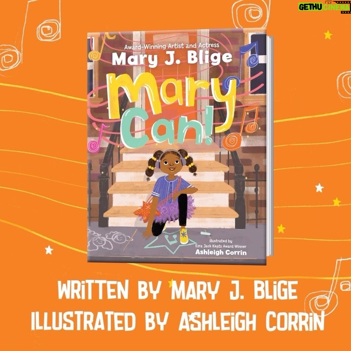 Mary J. Blige Instagram - “Mary Can” 🔗 in bio. @HarperKids @ashleigh_corrin