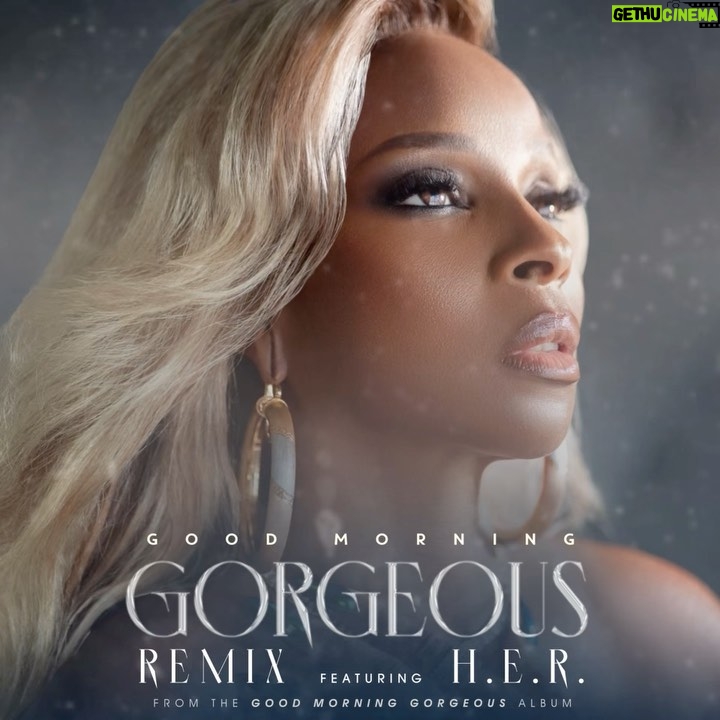 Mary J. Blige Instagram - #GoodMorningGorgeous Remix with @hermusicofficial is Out Now! ☀️☀️