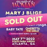 Mary J. Blige Instagram - Good Morning Gorgeous! SOLD OUT! 💫💞👑 #SOAW2022 @pepsi