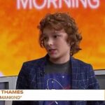 Mason Thames Instagram - Press day 1 w WFAA Good Morning Texas AppleTV+ Danny Stevens @forallmankind_ @wfaagmt @appletv og Apple Original series