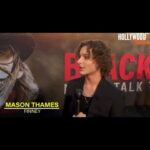 Mason Thames Instagram - Just saw this with me and @joe_hill in an interview #theblackphone #joehill