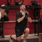 Mat Fraser Instagram - Hit a #HWPOFLAGSHIP inspired workout this morning. Love doing a little fitness before watching a lot of fitness. SAVE this post and take the metcon we did for a spin:  3-min AMRAP: 10 BMU (or T2B or RMU) 12 box jumps 12 KB goblet squats Max burpees in remaining time - Rest 2:00 - Repeat for 3 sets total Get after it and have fun 😤 Round Rock, Texas