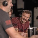 Mat Fraser Instagram - Mood when they ask if I’m going to compete again 😉 Loving being on this side of the competition floor, talking shop and watching these stud athletes throw down at the @rogueinvitational. #HWPO Dell Diamond Round Rock