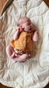 Mat Fraser Instagram - You are the best thing. - One month of loving this little peanut. Home birth + hospital transfer and a lot of hard work to bring this little bb into the world. We are obsessed and it’s only the beginning 🥹🤍 #bbgirl