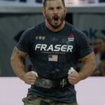 Mat Fraser Instagram - What a moment.🔥 Throwback to when five-time Fittest Man on Earth @mathewfras hit an unforgettable 380-lb (172.3 kg) clean at the 2019 CrossFit Games, winning the event. #CrossFit #CrossFitGames #Sports #Weightlifting 📸 @flsportsguy 🎨 @lindseyaarellano #HWPO