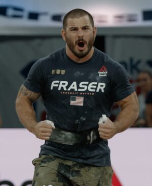 Mat Fraser Instagram - What a moment.🔥 
Throwback to when five-time Fittest Man on Earth @mathewfras hit an unforgettable 380-lb (172.3 kg) clean at the 2019 CrossFit Games, winning the event. 

#CrossFit #CrossFitGames #Sports #Weightlifting 📸 @flsportsguy 🎨 @lindseyaarellano #HWPO