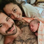 Mat Fraser Instagram - Life lately ✨ - Basking in 2 weeks of bb snuggles with our sweet Eddy girl. #babygirl