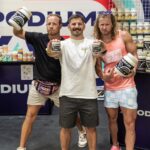 Mat Fraser Instagram - If you haven’t got your hands on the new @hwpotraining x @321podium collection yet, DON’T WAIT. We worked collaboratively on making this epic stack different than other products you’ve seen from Podium so far. ✖️Athlete Pre-Workout Less caffeine than Fuse, added electrolytes, 5g of creatine, plus a killer orange flavor. ✖️ Salt + Electrolytes We swapped in 1000mg of Taurine (delivers electrolytes more efficiently) instead of BCAAs like Hydro+Salt has. ✖️ Whey Isolate The chocolate peanut butter flavor is really all you need to know, but it also has Velositol, which helps you absorb more protein than the other whey products. Link in bio or 321podium.com to get yourself set up for success. #HWPO
