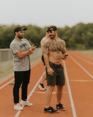Mat Fraser Instagram - Throwback to some pre-Games track work with the team. Itching to get back to coaching with the @hwpotraining crew 🙌 

What’s a skill or movement you’re planning to work on this off-season? #HWPO