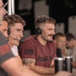 Mat Fraser Instagram - Mood when they ask if I’m going to compete again 😉 Loving being on this side of the competition floor, talking shop and watching these stud athletes throw down at the @rogueinvitational. #HWPO Dell Diamond Round Rock