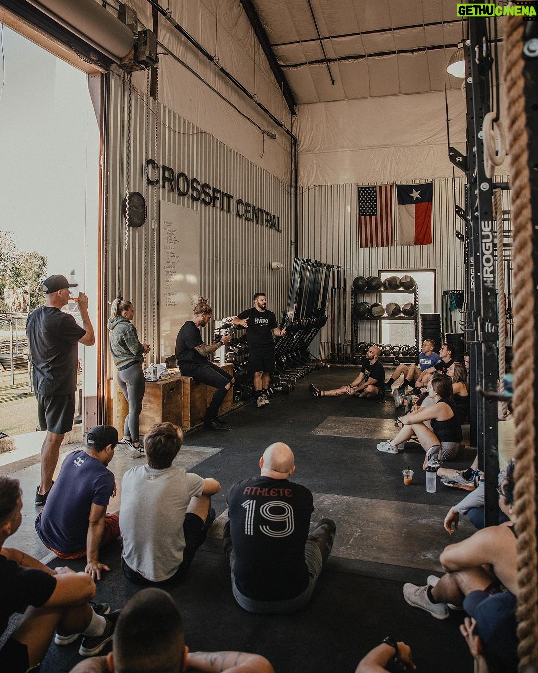 Mat Fraser Instagram - Headed out to the @rogueinvitational, one of my favorite competitions of the year. Cheering on our athletes, connecting with the community, working out and eating good food in the great state of Texas — can’t beat it! Where MUST we stop for killer coffee or solid BBQ? Don’t gatekeep the best, drop your recs in the comments. #HWPO Round Rock, Texas