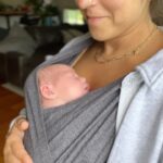 Mat Fraser Instagram - Life lately ✨ - Basking in 2 weeks of bb snuggles with our sweet Eddy girl. #babygirl