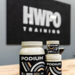 Mat Fraser Instagram - If you haven’t got your hands on the new @hwpotraining x @321podium collection yet, DON’T WAIT. We worked collaboratively on making this epic stack different than other products you’ve seen from Podium so far. ✖️Athlete Pre-Workout Less caffeine than Fuse, added electrolytes, 5g of creatine, plus a killer orange flavor. ✖️ Salt + Electrolytes We swapped in 1000mg of Taurine (delivers electrolytes more efficiently) instead of BCAAs like Hydro+Salt has. ✖️ Whey Isolate The chocolate peanut butter flavor is really all you need to know, but it also has Velositol, which helps you absorb more protein than the other whey products. Link in bio or 321podium.com to get yourself set up for success. #HWPO