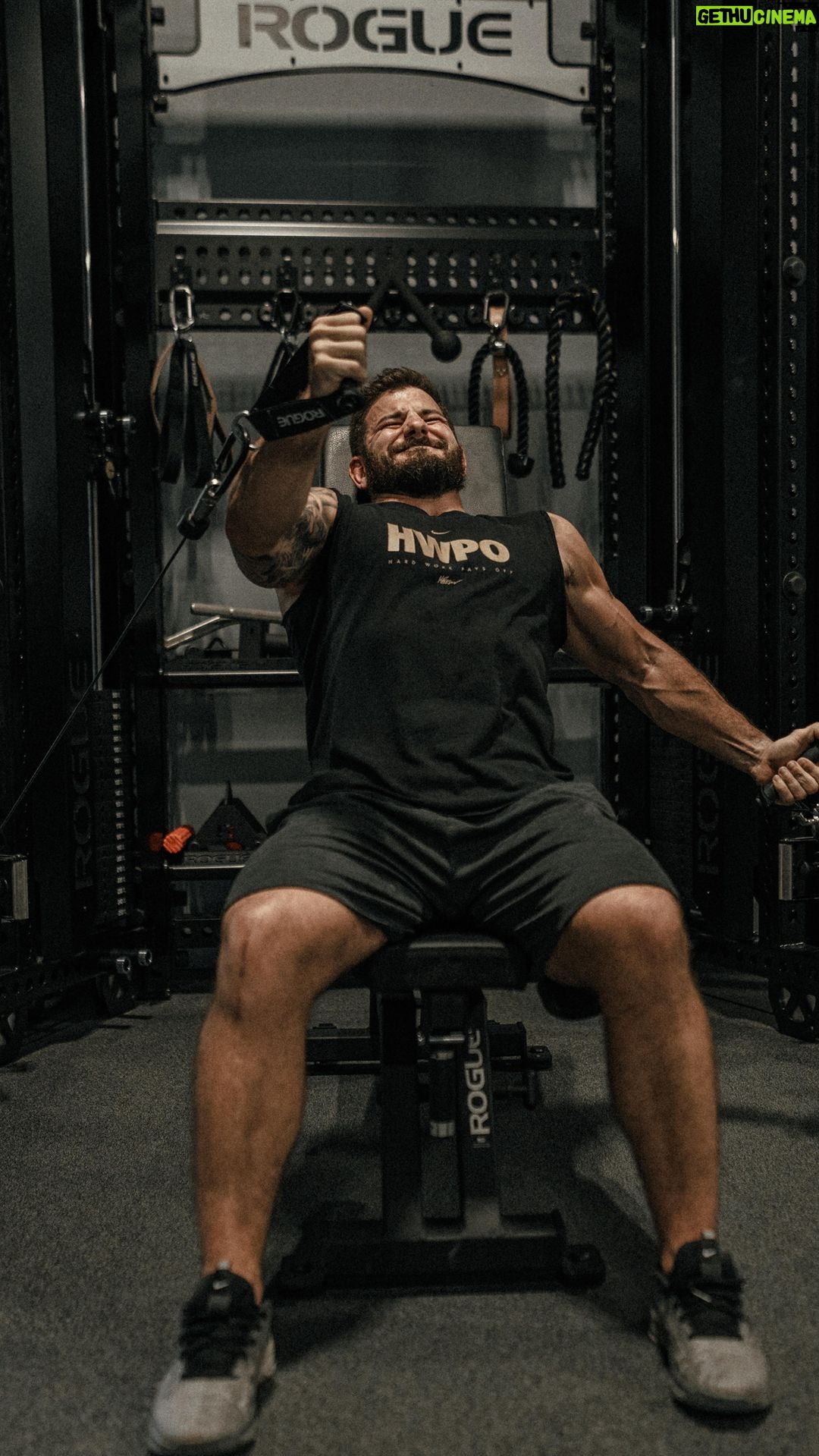 Mat Fraser Instagram - Never miss a chance to get a pump sesh in. #hwpo