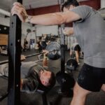 Mat Fraser Instagram - If you’re trying to squeeze a quick workout in, what’s your go-to exercise? If @jakemarconi is there with the spot, I’m going bench every time. #HWPO