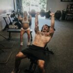 Mat Fraser Instagram - Pump sesh at home with my girls before traveling to Madison to meet up with the @hwpotraining team. - Getting PUMPED for a solid week at @crossfitgames. COMMENT BELOW if you’re jumping into any of the HWPO activities throughout the week. #HWPO