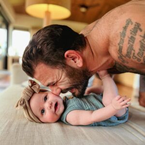 Mat Fraser Instagram - Our world changed in 2023. Can’t wait to see what 2024 has in store 🤍 #happynewyear