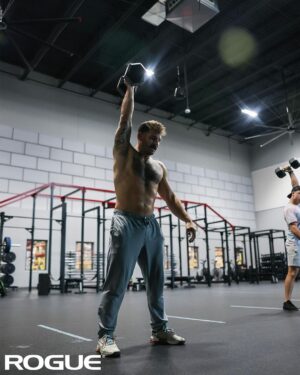 Mat Fraser Instagram - Always a good time hanging out at @roguefitness HQ… hitting 24.1, not so much. Ouch 😅 Are you giving it another go, or one and done?