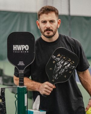 Mat Fraser Instagram - So many emotions in this game 😂 We’re getting the court set-up at @hwpotraining HQ ASAP because our team (myself included) can’t get enough. Have you tried pickleball yet?