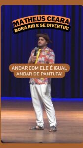 Matheus Ceará Instagram - Tem umas coisas e umas pessoa que dá uma vergonha!! 🤣🤣🚀🚀🚀 🚨AGENDA GERAL DE SHOWS! VOCÊS PEDEM E EU CONTO!! 🚨 Se liga nas datas e corre no link da bio para garantir o seu ingresso @matheusceara 10/01- Guarulhos/SP 11/01- Itú/SP 12/01- Rio de Janeiro/RJ 13/01- Cotia/SP 17/01- Jaguariúna/SP 18/01- Campinas/SP 19/01- Santos/SP 20/01- Guarujá/SP 25/01- Campinas/SP 24/01- Guarulhos/SP 25/01- Campinas/SP 26/01- Osasco/SP 27/01- São Bernardo do Campo/SP 28/01- São Paulo/SP 01/02- Tubarão/SC 02/02- Antônio Carlos/SC 03/02- Itapema/SC 23/02- Atibaia/SP 24/02- Santana de Parnaíba/SP 08/03- Florianópolis/SC 10/03- Blumenau/SC #shows #show #standupcomedy #matheusceara