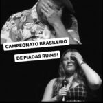 Matheus Ceará Instagram - 🚀 ATENÇÃO: CONTEÚDO NOVO PRA VOCÊS! 🚀 😫 Campeonato Brasileiro de Piadas Ruins 😫 Eu e a @biancaucampos (que é expert no assunto) vamos selecionar contadores de piadas ruins em um campeonato que na final, VOCÊ AÍ quem vai decidir quem será o grande ganhad00r. Bora rir? OU NÃO! 🤣😝 #humor #matheusceara #biancaucampos #comedia #paidas #piada #segundafeira