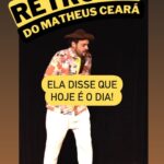 Matheus Ceará Instagram - Imagina esse casal, devem dar prejuízo pro dono do boteco🤣🤣🚀🚀🚀 🚨AGENDA GERAL DE SHOWS! VOCÊS PEDEM E EU CONTO!! 🚨 Se liga nas datas e corre no link da bio para garantir o seu ingresso @matheusceara 06/01- Curitiba/PR 07/01- Campinas/SP 10/01- Guarulhos/SP 11/01- Itú/SP 12/01- Rio de Janeiro/RJ 13/01- Cotia/SP 17/01- Jaguariúna/SP 18/01- Campinas/SP 19/01- Santos/SP 20/01- Guarujá/SP 25/01- Campinas/SP 24/01- Guarulhos/SP 25/01- Campinas/SP 26/01- Osasco/SP 27/01- São Bernardo do Campo/SP 28/01- São Paulo/SP 01/02- Tubarão/SC 02/02- Antônio Carlos/SC 03/02- Itapema/SC 23/02- Atibaia/SP 24/02- Santana de Parnaíba/SP 08/03- Florianópolis/SC 10/03- Blumenau/SC #shows #show #standupcomedy #matheusceara #retromatheusceara