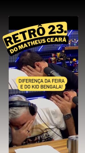 Matheus Ceará Instagram - Quem assistiu o podcast nesse dia? Não entendi o porque o Carioca e o Bola ficaram com tanta vergonha!! 🤣🤣🤣
