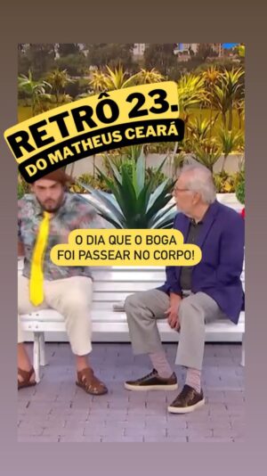 Matheus Ceará Instagram - Quinta dia de #tbt mas aqui vai rolar a Retrô do Matheus Ceará até acabar o ano!! Boraaa 🚀🚀🚀

🚨AGENDA GERAL DE SHOWS! 
VOCÊS PEDEM E EU CONTO!! 🚨

Se liga nas datas e corre no link da bio para garantir o seu ingresso

@matheusceara 

🚨CONFIRA A AGENDA 

14/12- São José dos Campos/SP
15/12- Fortaleza/CE 
06/01- Curitiba/PR
07/01- Campinas/SP
11/01- Itú/SP
12/01- Rio de Janeiro/RJ
13/01- Cotia/SP
18/01- Campinas/SP
19/01- Santos/SP
20/01- Guarujá/SP
25/01- Campinas/SP
24/01- Guarulhos/SP
26/01- Osasco/SP
27/01- São Bernardo do Campo/SP 
28/01- São Paulo/SP 
08/03- Florianópolis/SC
10/03- Blumenau/SC

#shows #show #standupcomedy #matheusceara #retro23matheusceara