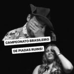 Matheus Ceará Instagram - 😫 Campeonato Brasileiro de Piadas Ruins ETAPA MARÍLIA! 😫 Eu e a @biancaucampos (que é expert no assunto) vamos selecionar contadores de piadas ruins em um campeonato que na final, VOCÊ AÍ quem vai decidir quem será o grande ganhad00r. Bora rir? OU NÃO! 🤣😝 #humor #matheusceara #biancaucampos #comedia #paidas #piada #segundafeira