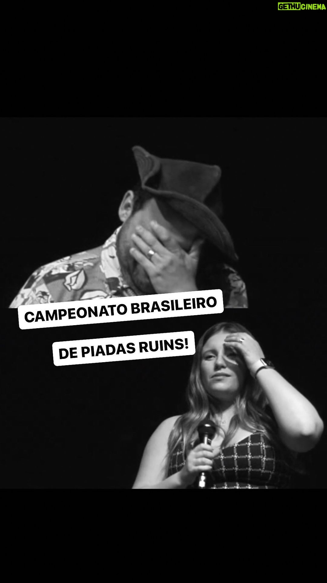 Matheus Ceará Instagram - 😫 Campeonato Brasileiro de Piadas Ruins ETAPA MARÍLIA! 😫 Eu e a @biancaucampos (que é expert no assunto) vamos selecionar contadores de piadas ruins em um campeonato que na final, VOCÊ AÍ quem vai decidir quem será o grande ganhad00r. Bora rir? OU NÃO! 🤣😝 #humor #matheusceara #biancaucampos #comedia #paidas #piada #segundafeira
