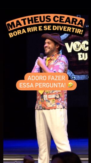 Matheus Ceará Instagram - Toda vez que faço essa pergunta eu me surpreendo com a resposta! 🤣🤣🚀🚀🚀

🚨AGENDA GERAL DE SHOWS! 
VOCÊS PEDEM E EU CONTO!! 🚨

Se liga nas datas e corre no link da bio para garantir o seu ingresso

@matheusceara 

01/02- Tubarão/SC
02/02- Antônio Carlos/SC
03/02- Itapema/SC
20/02- Jacareí/SP
22/02- Santos/SP
23/01- Santana de Parnaíba/SP
24/02- Atibaia/SP
25/02- Pedreira/SP
29/02- Araçatuba/SP
01/03- Marília/SP
02/03- Adamantina/SP
05/03- Jacareí/SP
07/03- Barra Velha
08/03- Florianópolis/SC
09/03- Itajaí/SC
10/03- Blumenau/SC

#shows #show #standupcomedy #matheusceara