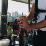 Matheus Lustosa Instagram - um almoço mt especial a 30 metros de altura 🤩 Dinner In The Sky São Paulo