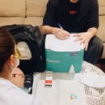 Matheus Lustosa Instagram - Vocês sabiam que 80% das pessoas sexualmente ativas devem ser infectadas pelo HPV ao longo da vida? Para evitar essa infecção tão perigosa, tomei a vacina contra HPV nonavalente com a @beepsaude. Ela é a mais recente no mercado e protege contra 9 sorotipos do Papilomavírus Humano. Para agendar vacinas ou exames, é só baixar o app “Beep Saúde”, escolher o melhor dia e horário e pronto: a Beep vai até sua casa sem cobrar taxa domiciliar! ✅ Com o código MATHEUSLUSTOSA, você ganha 15% de desconto em exames e 5% em vacinas e pacotes. Realize exames e vacinas no conforto de casa. #FazUmBeen ✅ São Paulo, Brazil