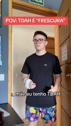 Matheus Ueta Instagram - TDAH é Frescura da geração Z eles disseram🤣

#humor #tdah 

Vocês tem TDAH?